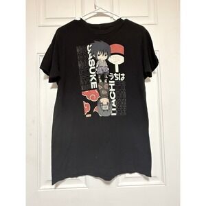 Naruto Shippuden Goodsmile Shirt Men's Medium‎ Sasuke Itachi Chibi Cartoon Anime
